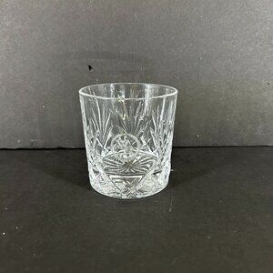 Woodford Reserve Bourbon Crystal Rocks Glass with "WR" logo